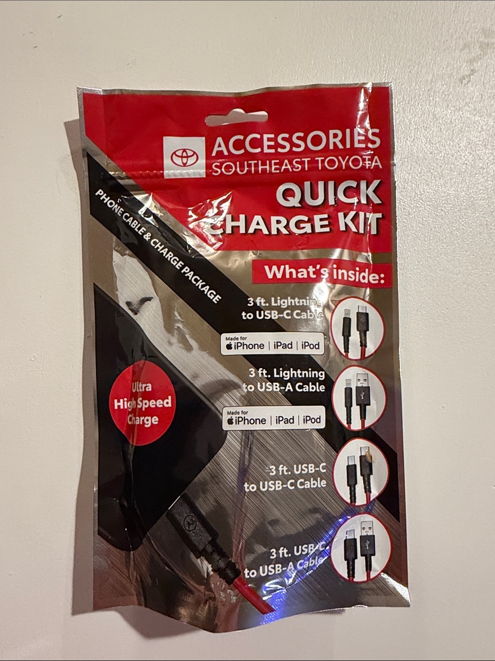 Automobile Quick Charge Kit, NWT
